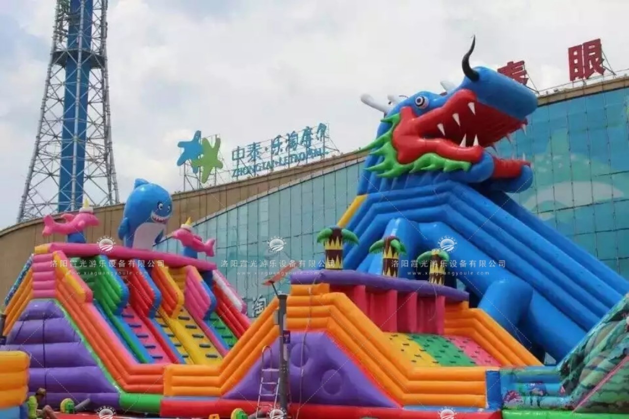 北京鳄鱼充气大滑梯