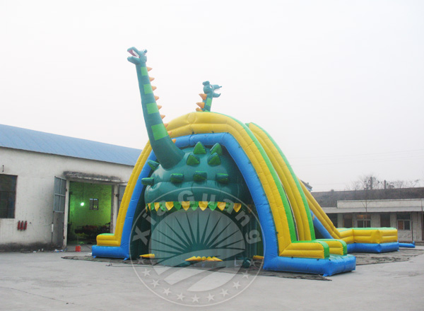 北京恐龙充气水滑梯